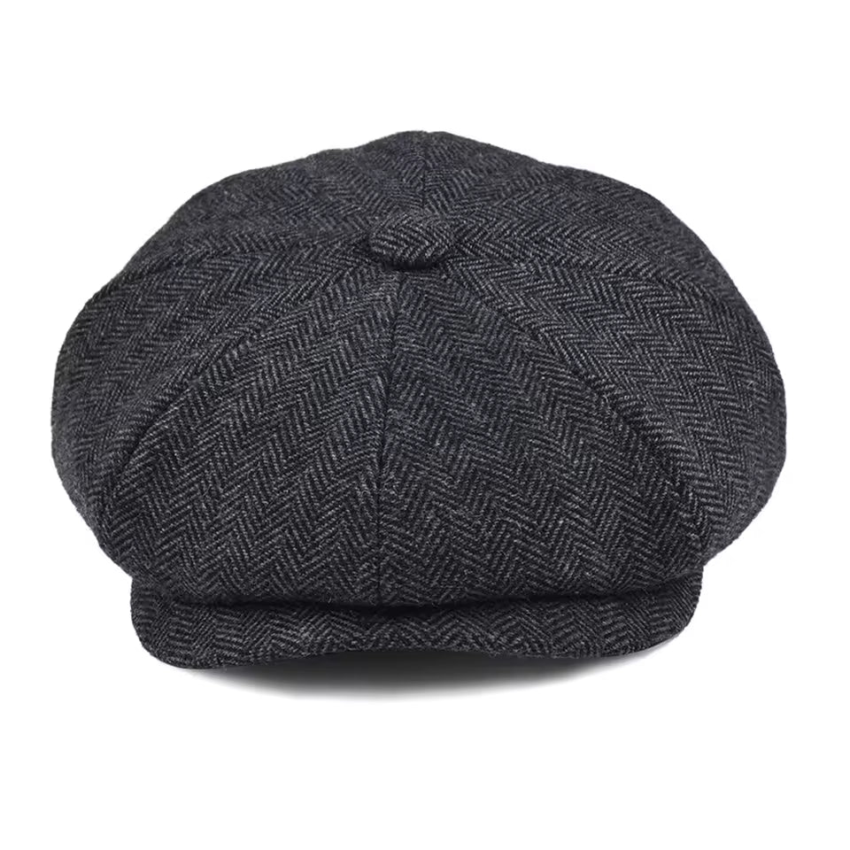 Newsboy cap in wool — SEDBERGH
