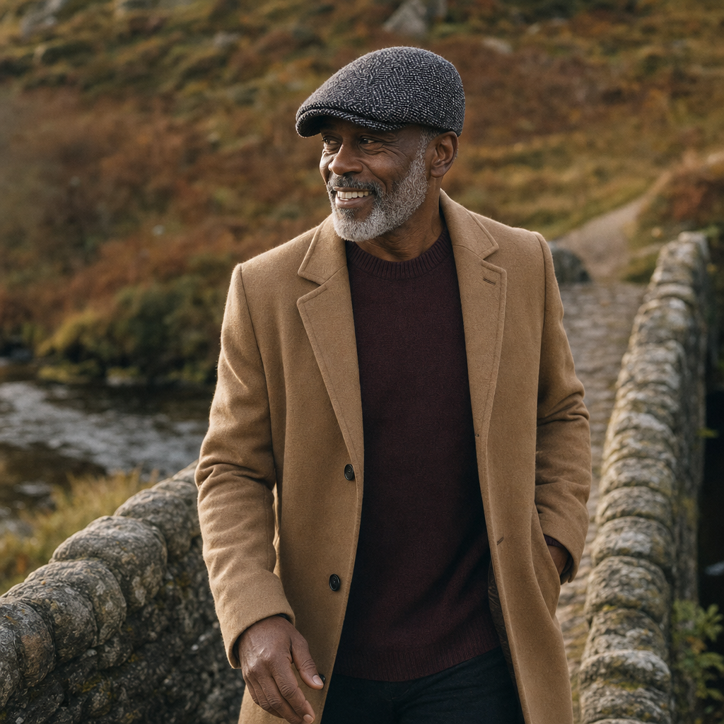 Flat cap in tweed — PENRITH
