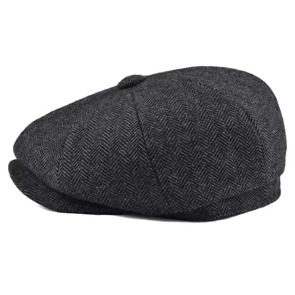 Newsboy cap in wool — ALSTON