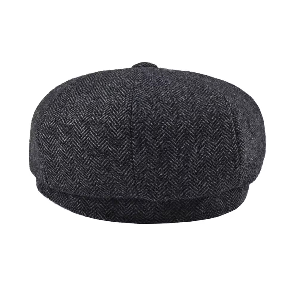 Newsboy cap in wool — ALSTON