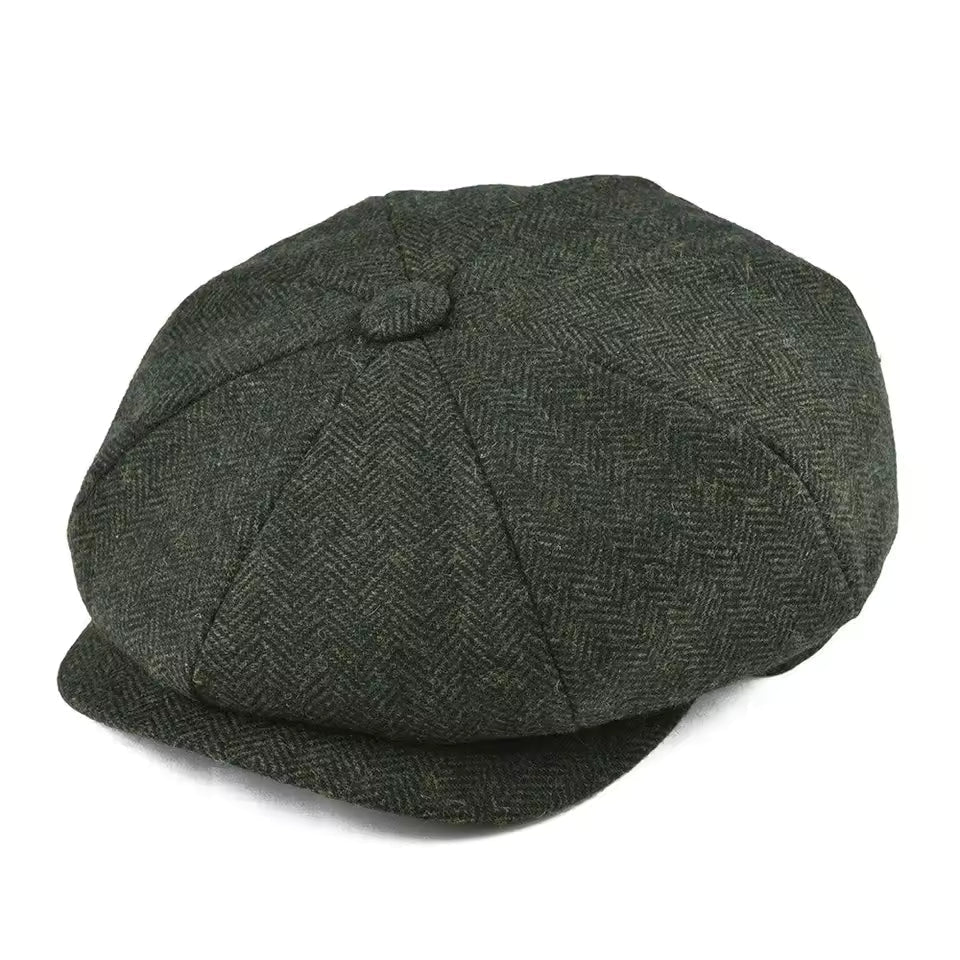 Newsboy cap in wool — ALSTON