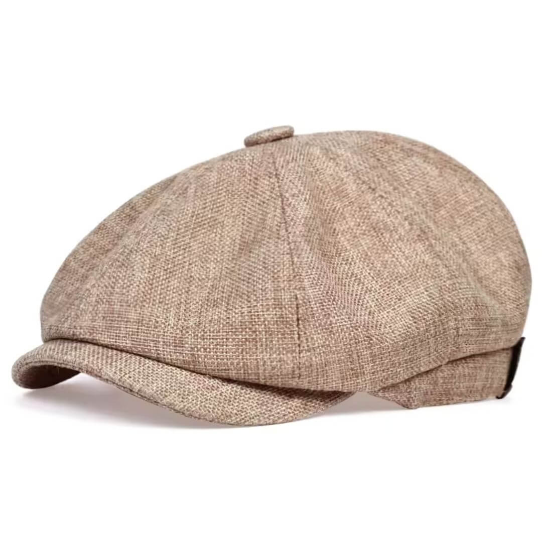 Newsboy cap in cotton — BRAMPTON