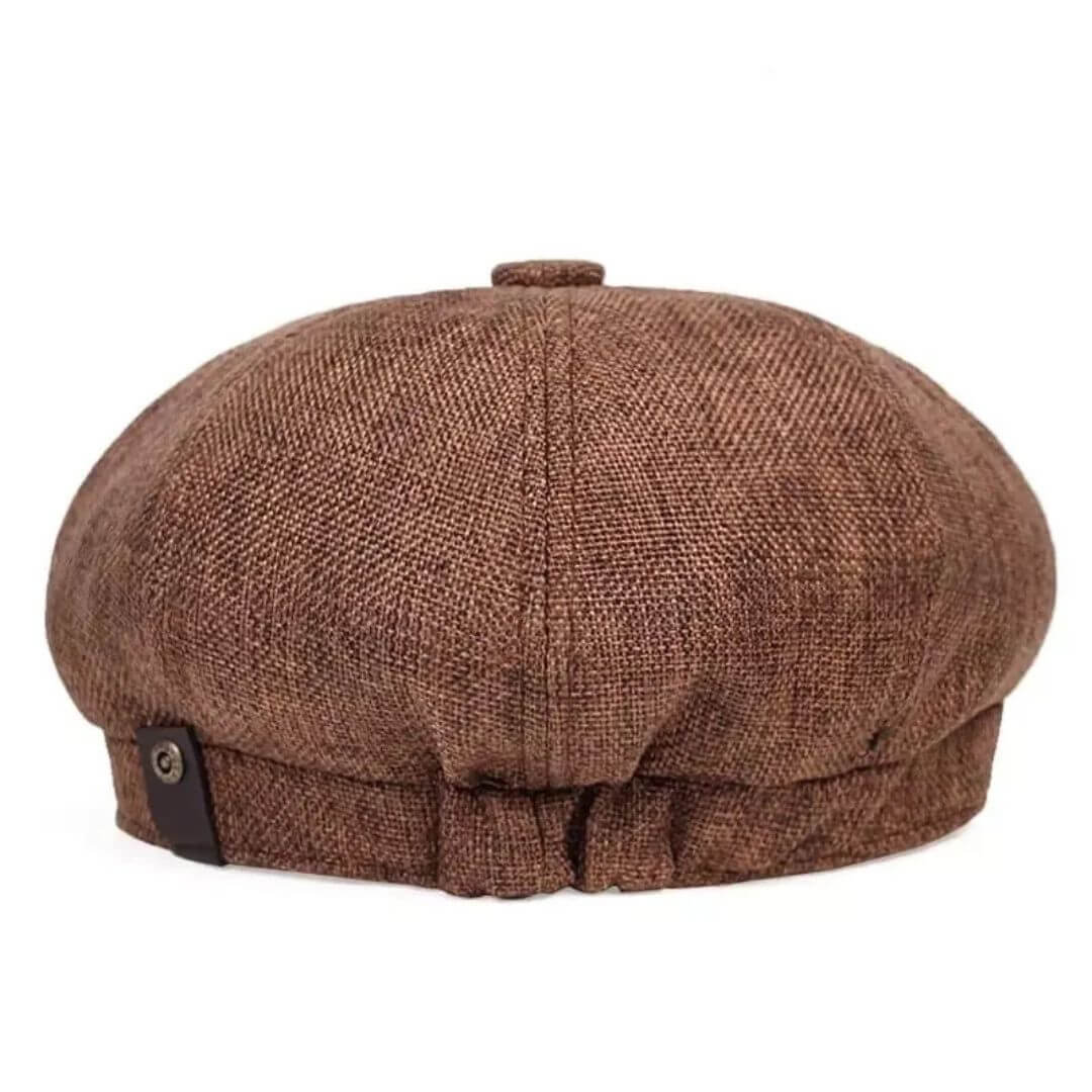 Newsboy cap in cotton — BRAMPTON