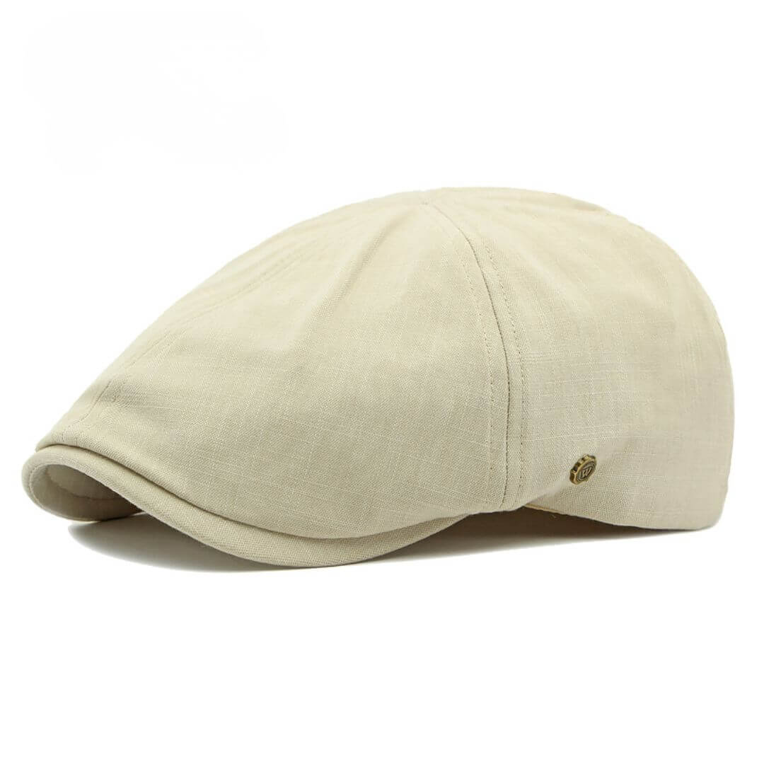 Flat cap in cotton — DINGWALL