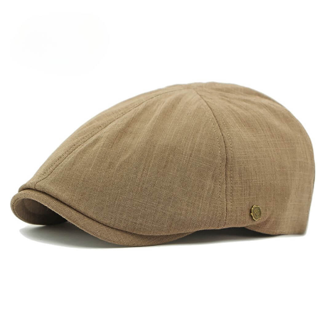 Flat cap in cotton — DINGWALL