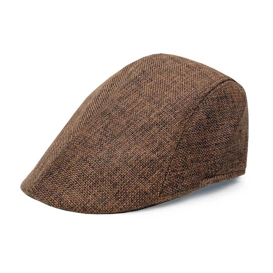 Flat cap in cotton — GRASSINGTON