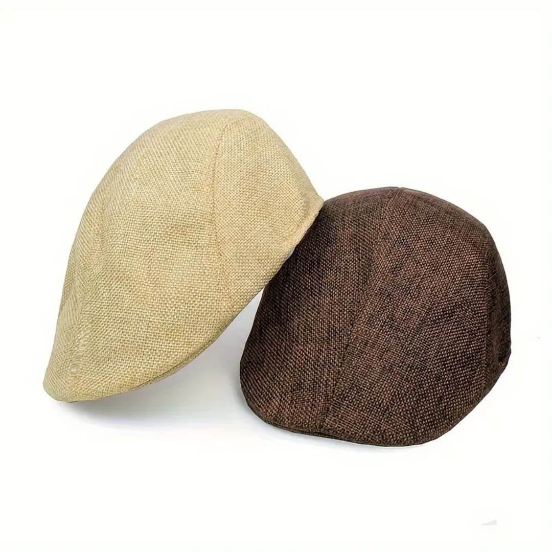 Flat cap in cotton — GRASSINGTON