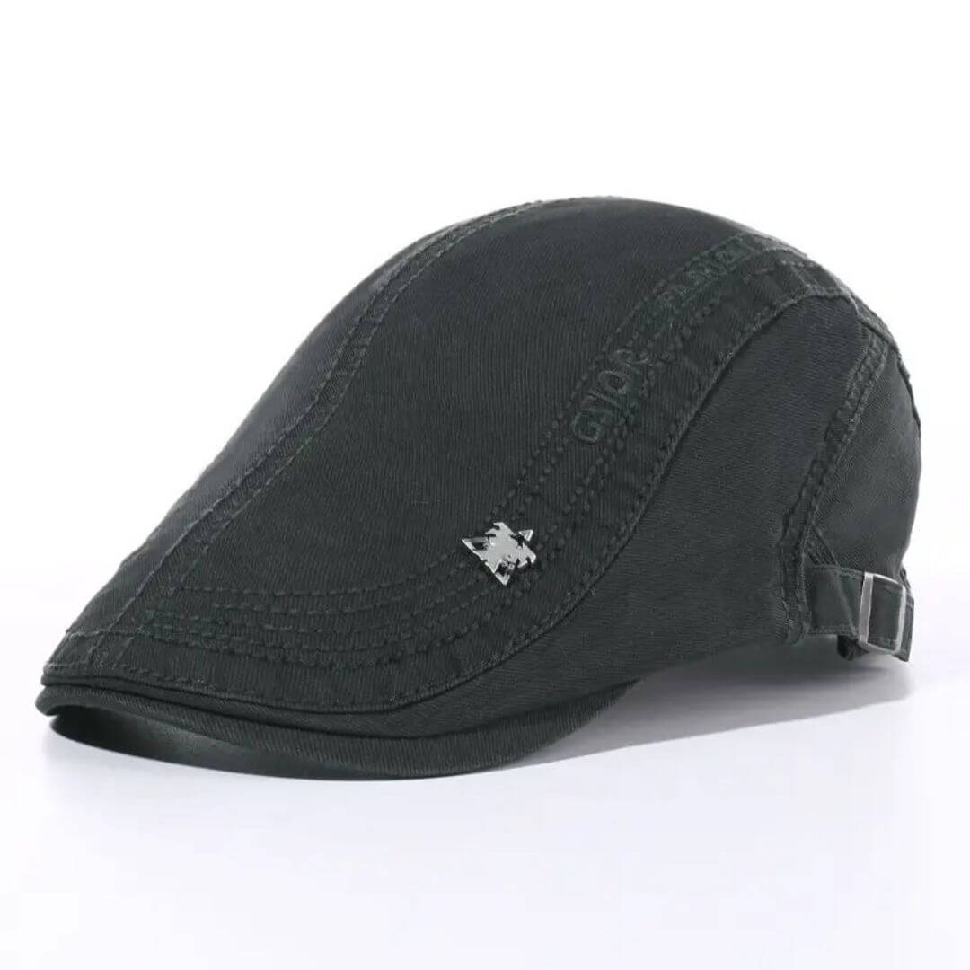 Flat cap in cotton — ALNWICK