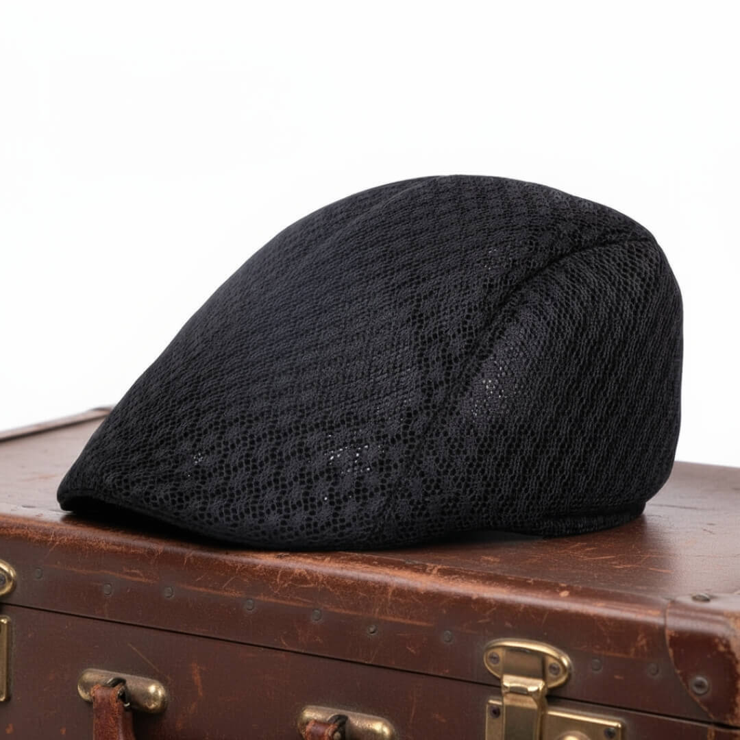 Flat cap in mesh — NORTHLEACH