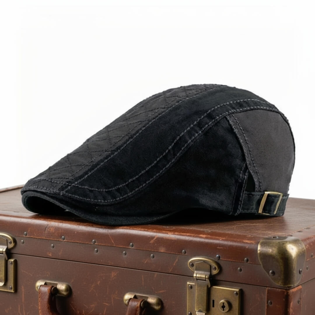Driver cap in cotton — BRECHIN