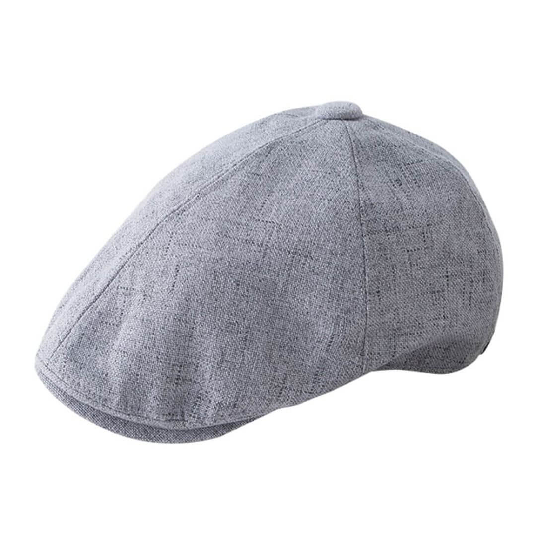 Flat cap in a linen blend — WINCHCOMBE