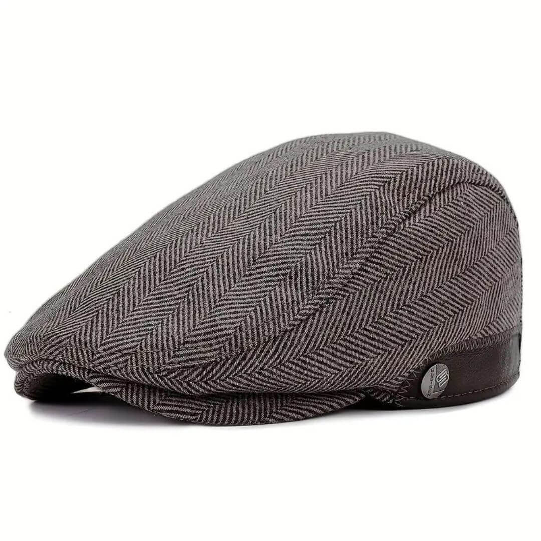 Flat cap in a wool blend — HAWES
