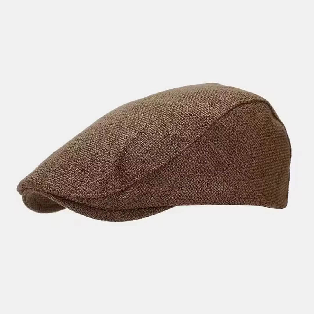 Ivy cap in a linen blend — LECHLADE