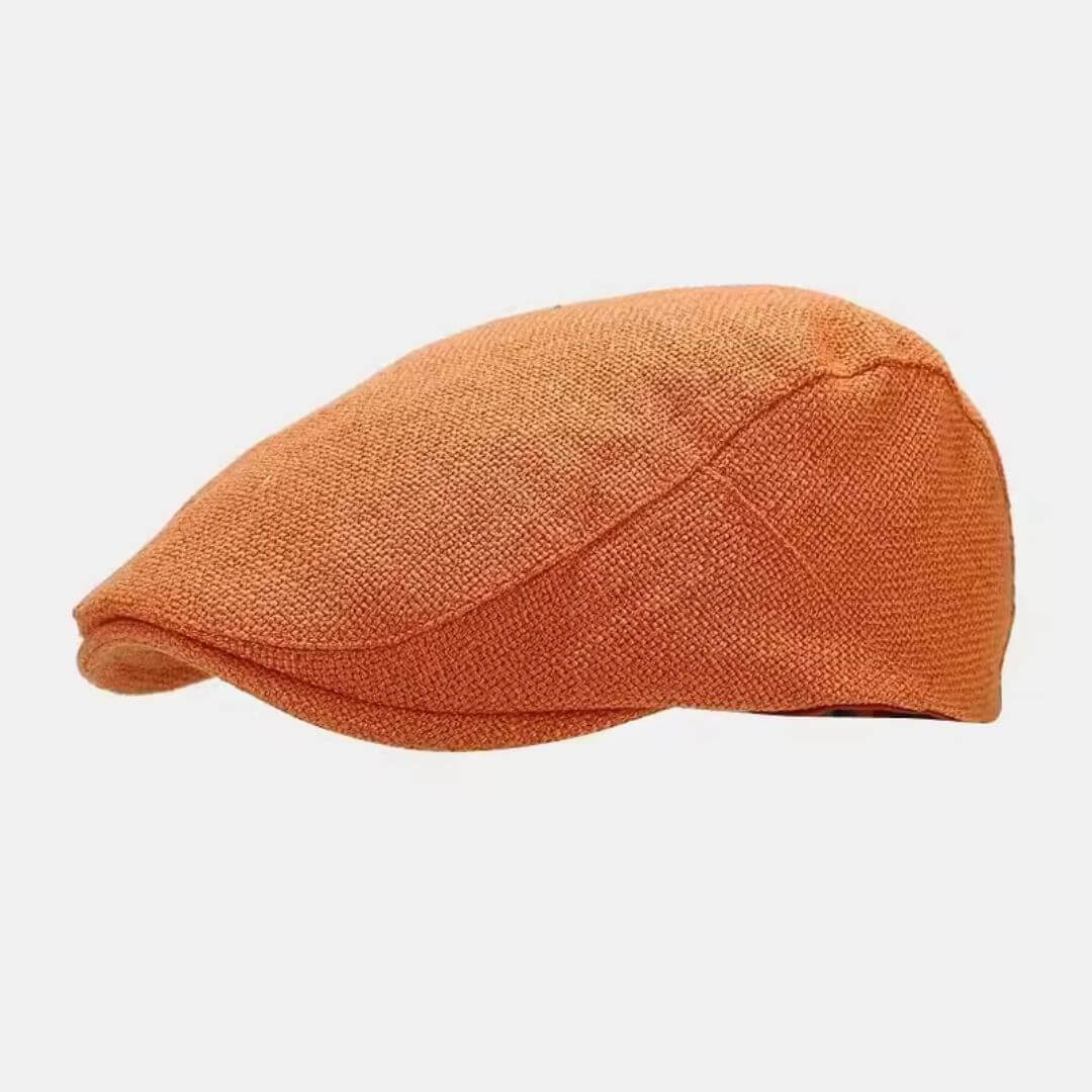 Ivy cap in a linen blend — LECHLADE