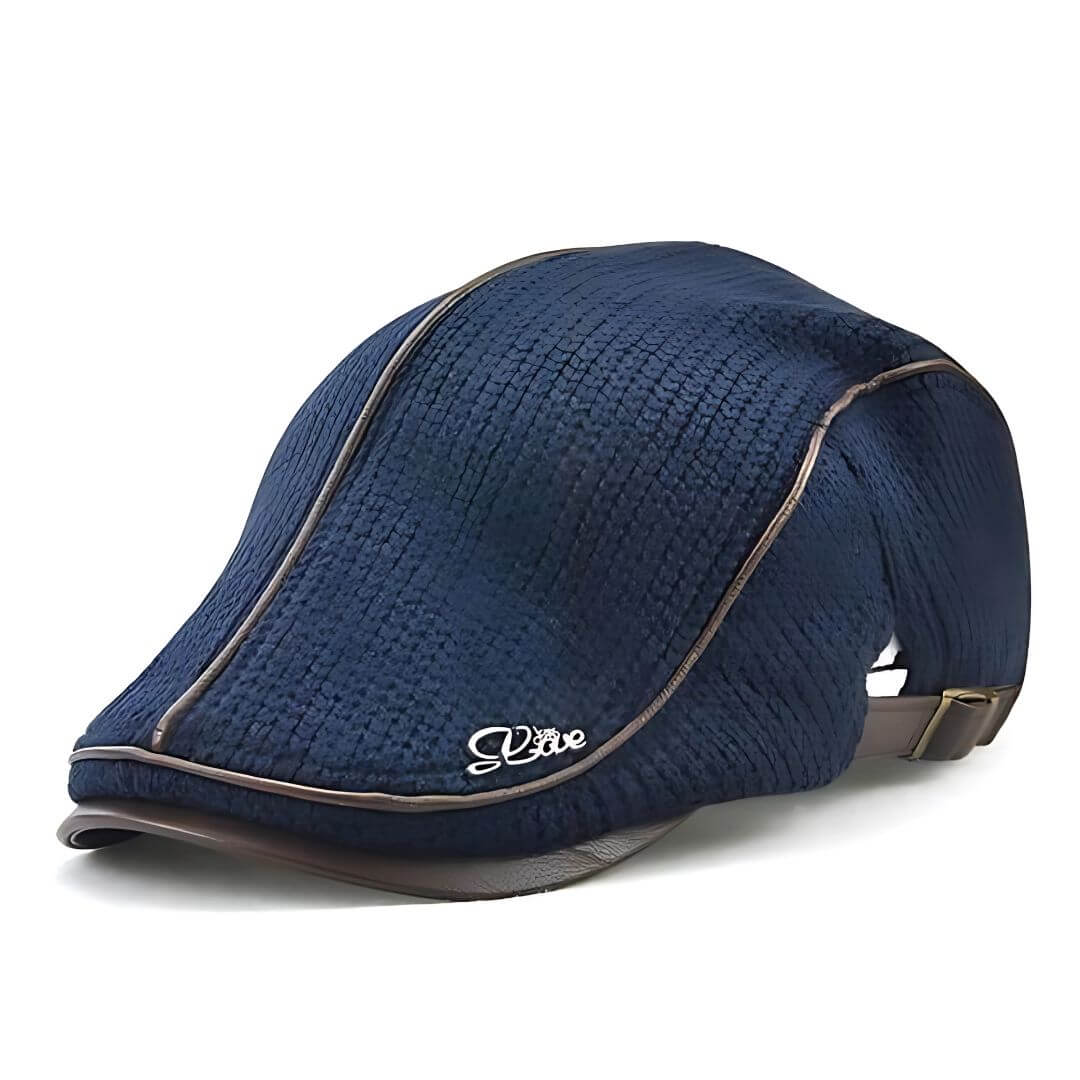 Flat cap in knit — THETFORD