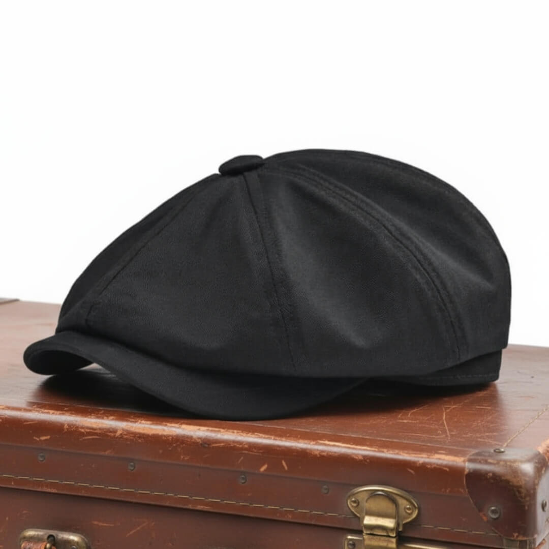 Newsboy cap in cotton — KNIGHTON