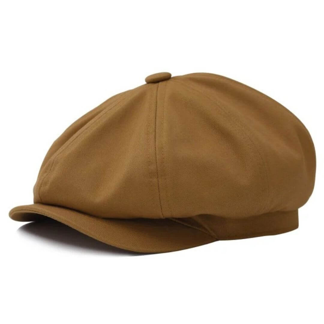 Newsboy cap in cotton — KNIGHTON
