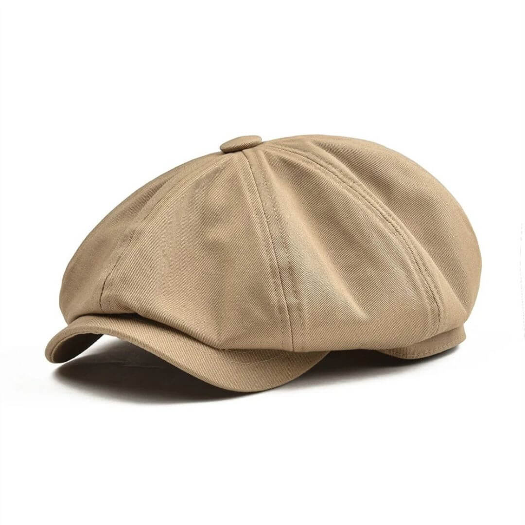 Newsboy cap in cotton — KNIGHTON