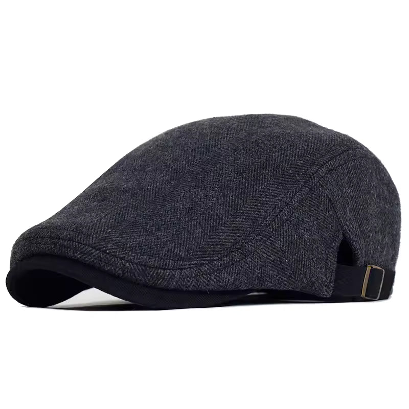 Driver cap in wool — SHAFTESBURY