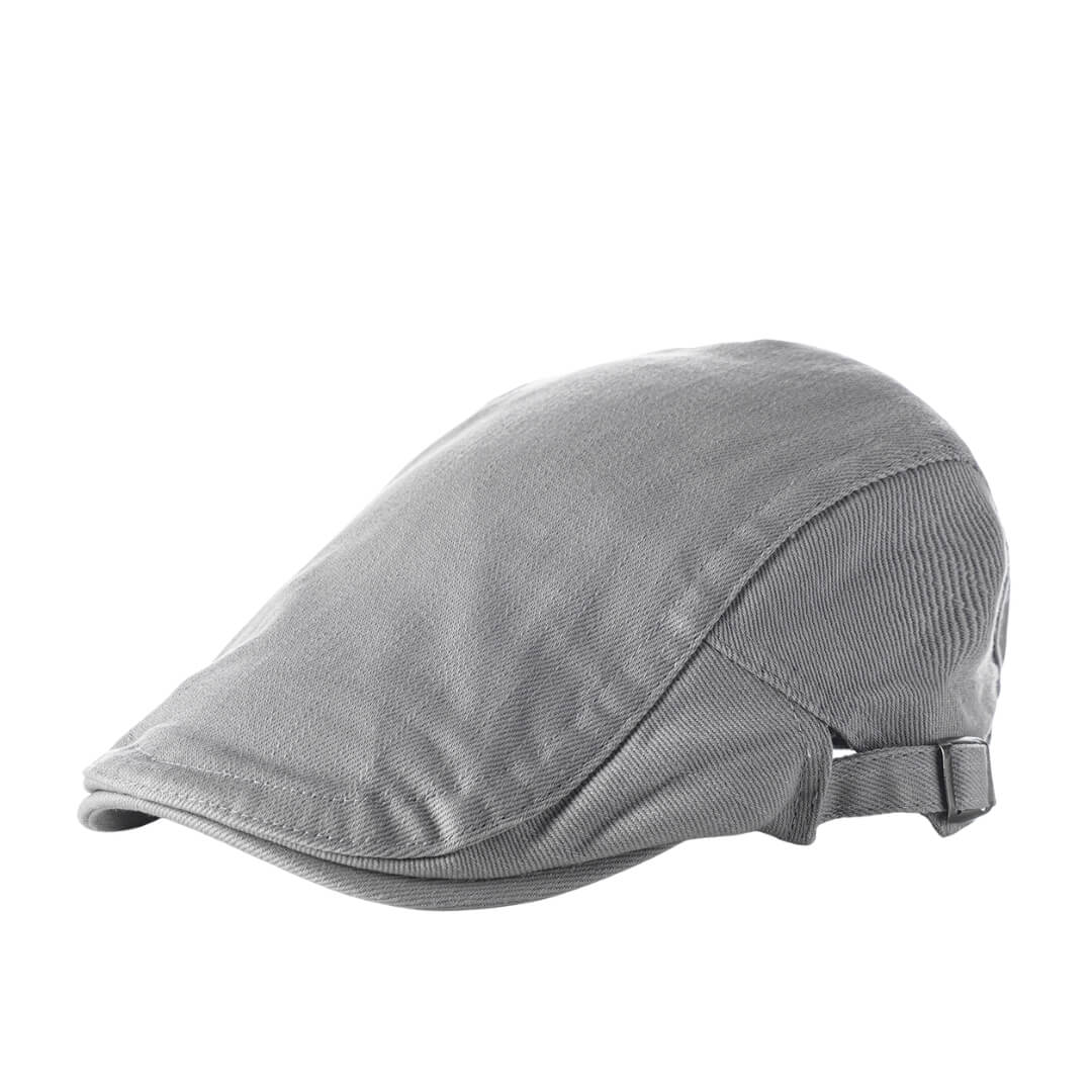 Flat cap in cotton — SELKIRK
