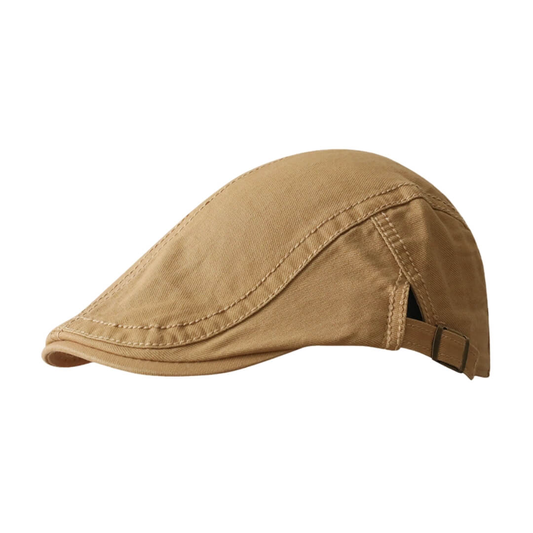 Flat cap in cotton — MOFFAT
