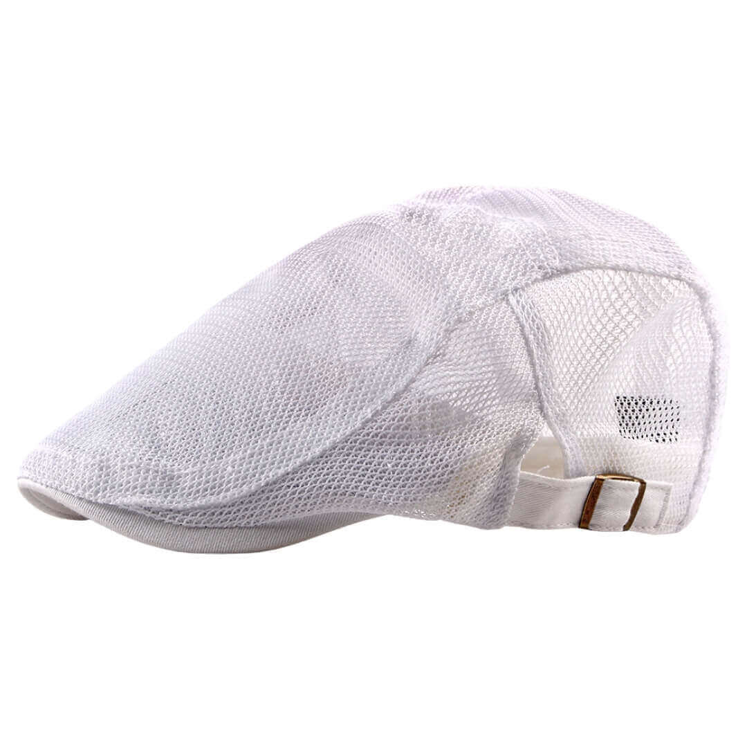 Flat cap in mesh — BURFORD