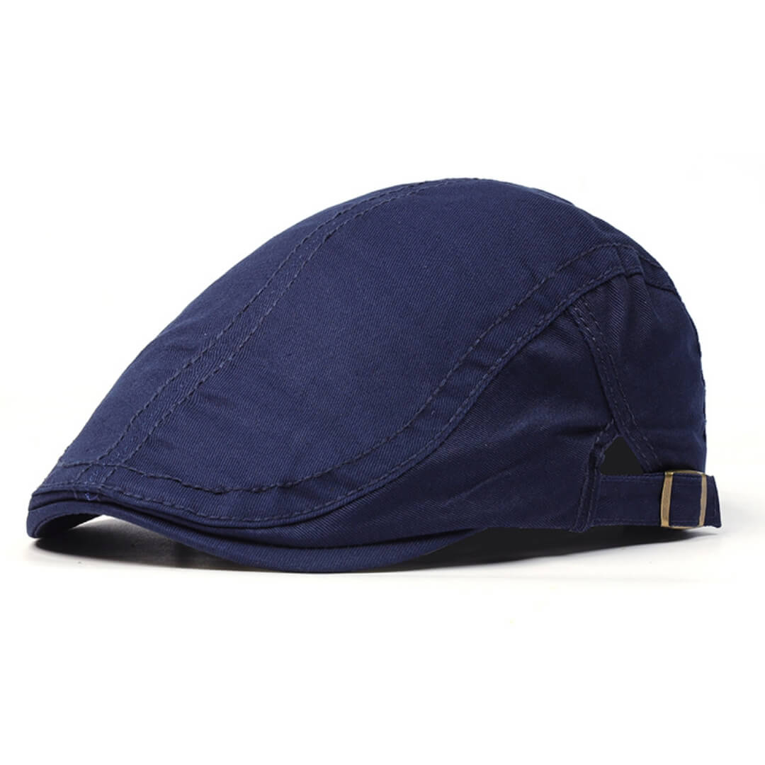 Flat cap in cotton — LANARK