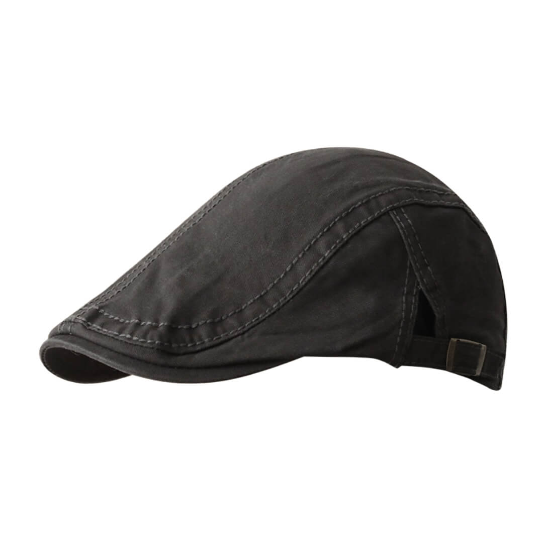 Flat cap in cotton — MOFFAT