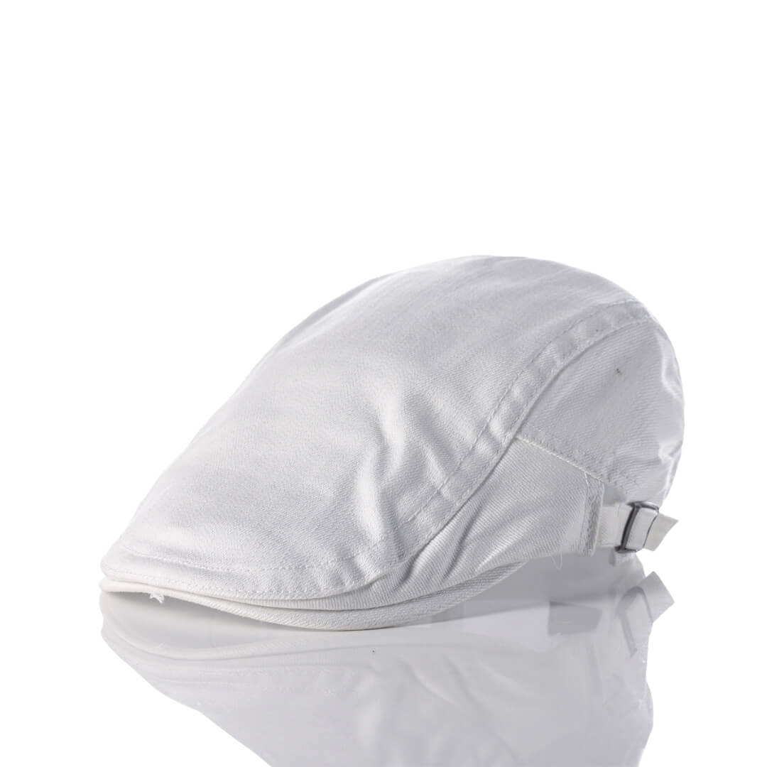 Flat cap in cotton — SELKIRK