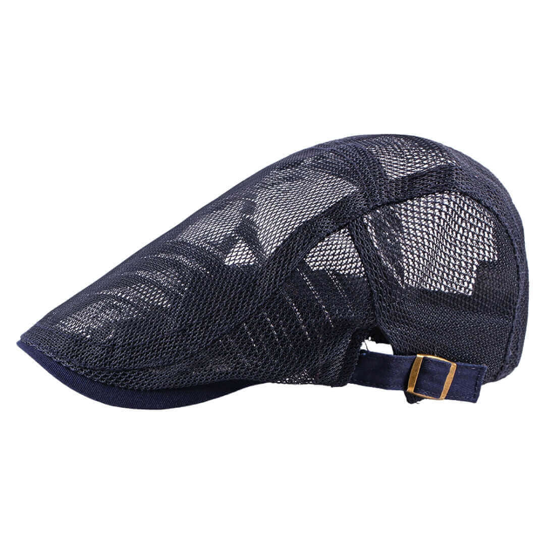 Flat cap in mesh — BURFORD