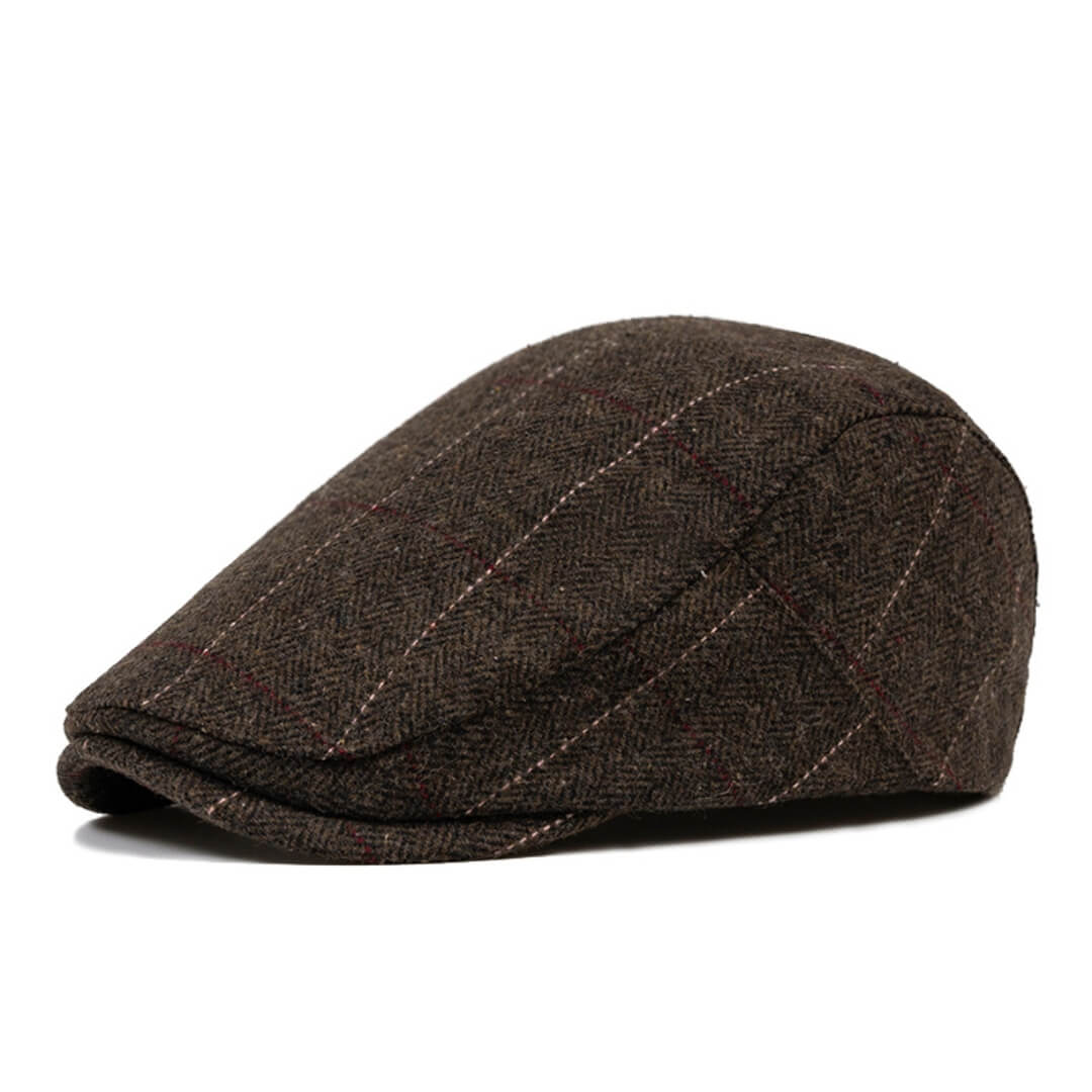 Flat cap in tweed — KENDAL