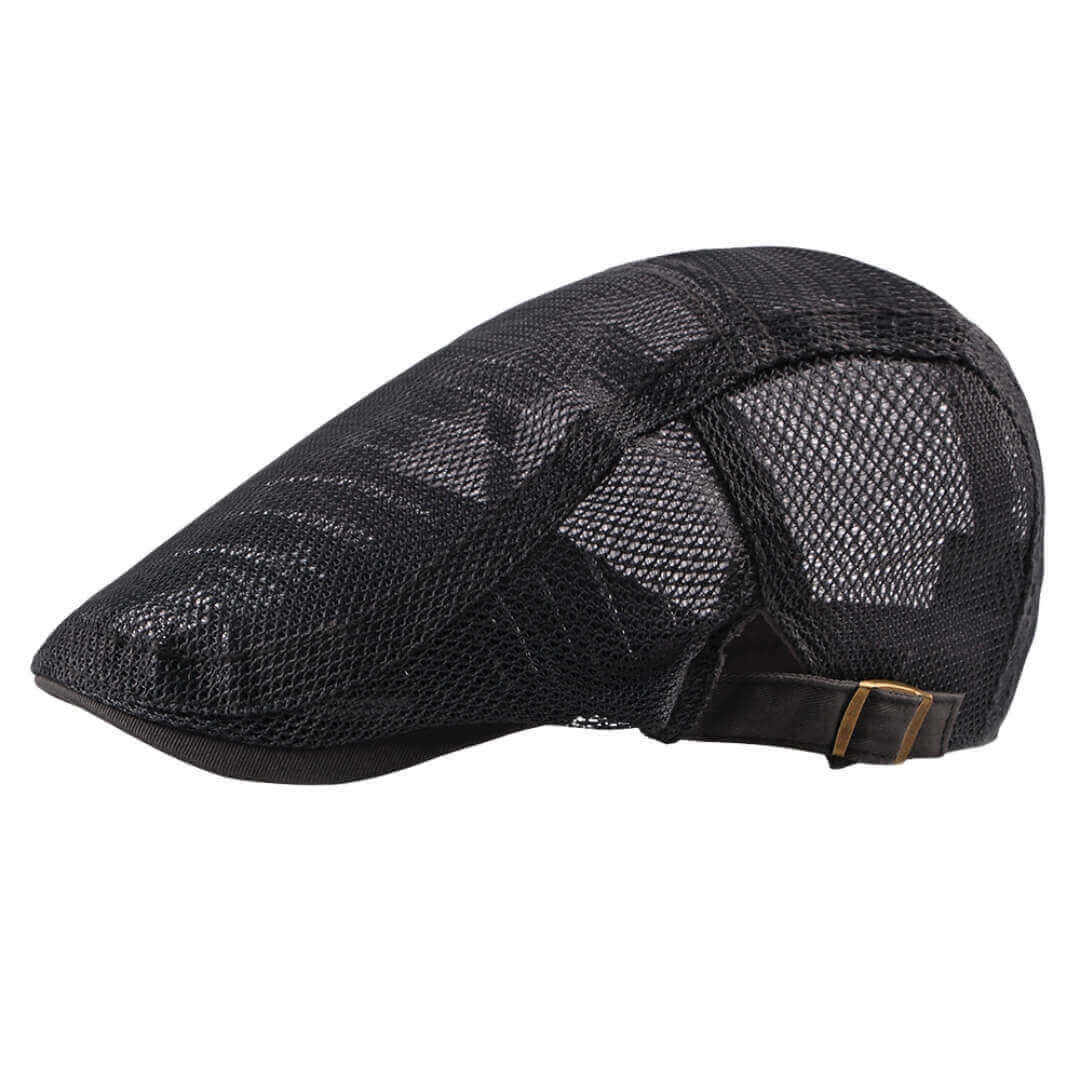 Flat cap in mesh — BURFORD