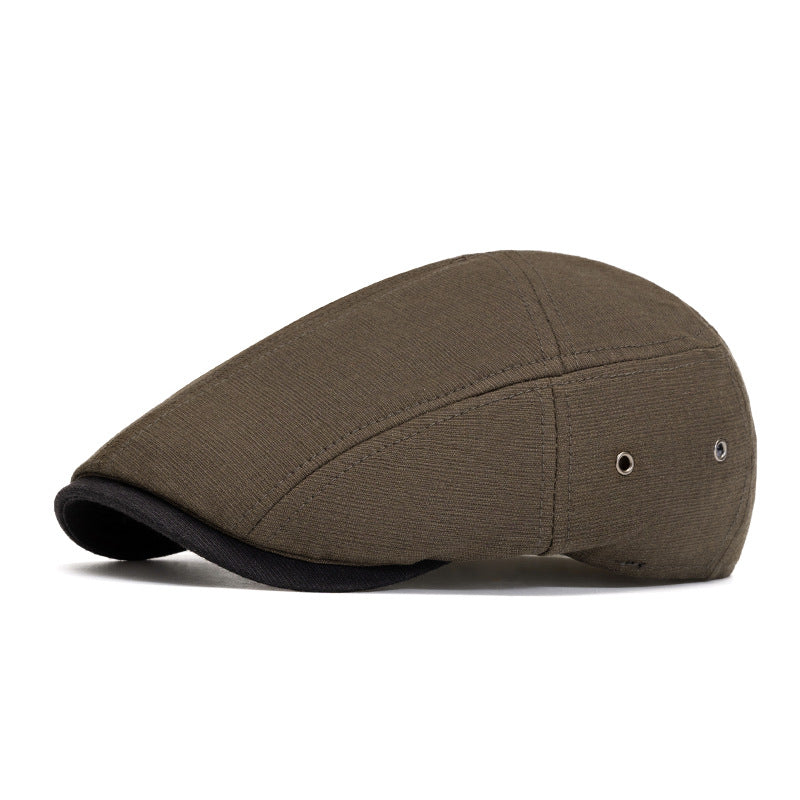 Flat cap in cotton — USK