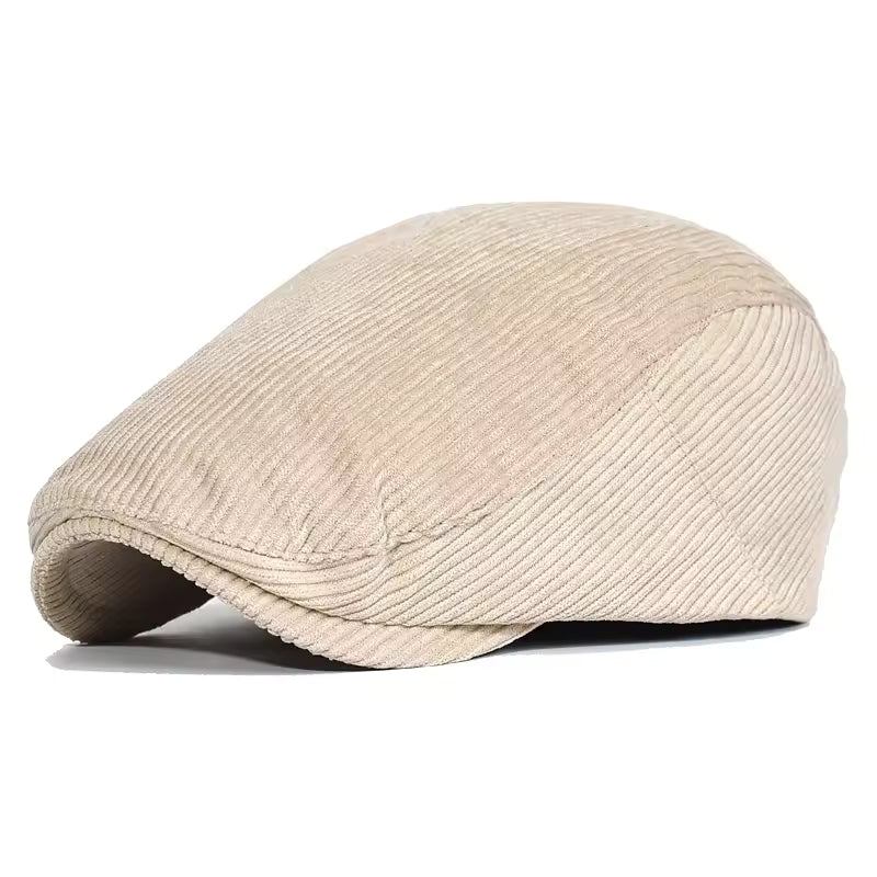 Flat cap in corduroy — ABERFELDY