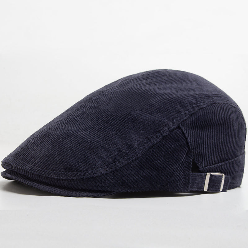 Flat cap in corduroy — DUNKELD