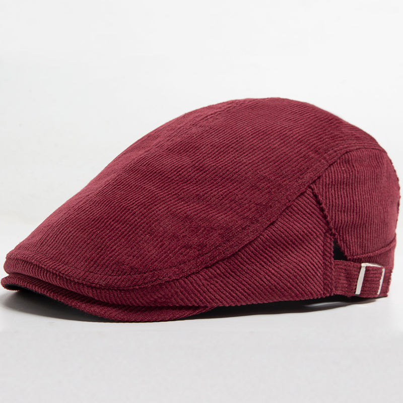 Flat cap in corduroy — DUNKELD