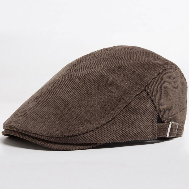 Flat cap in corduroy — DUNKELD