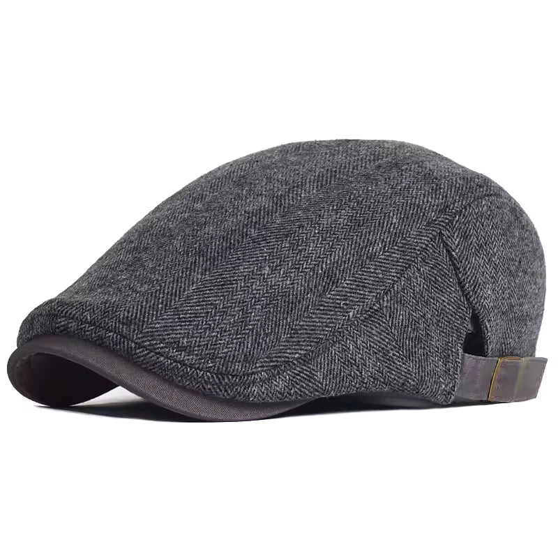 Driver cap in wool — SHAFTESBURY