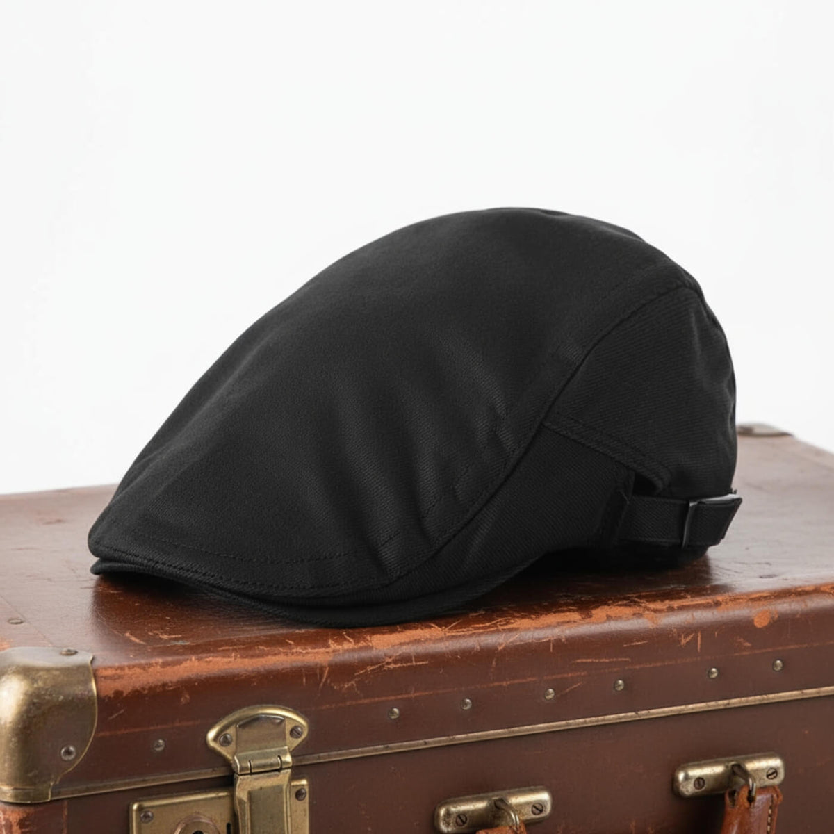 Flat cap in cotton — SELKIRK