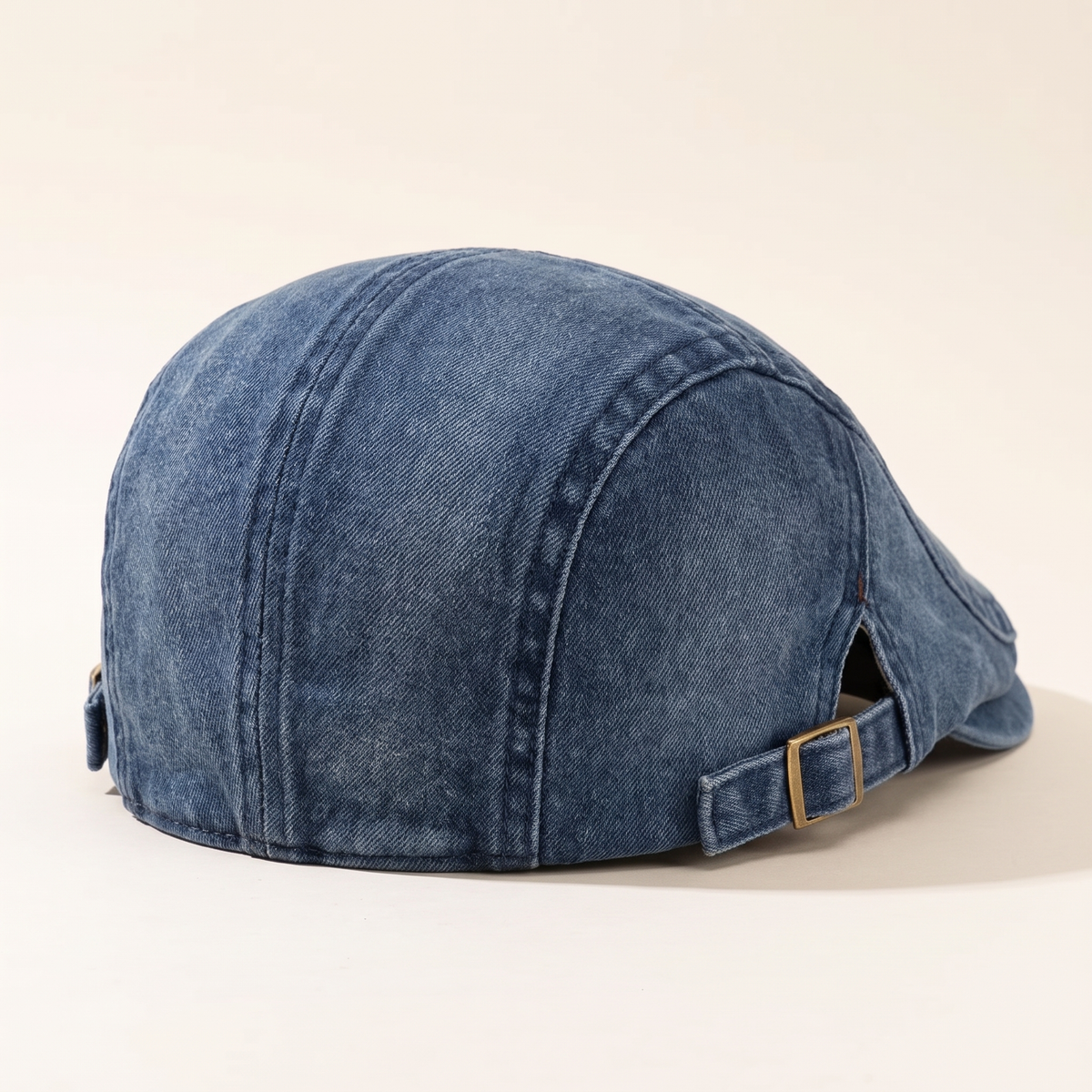 Flat cap in denim — STOKESLEY