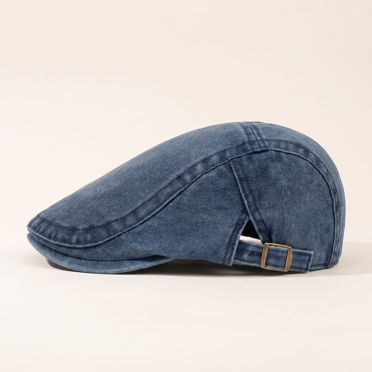 Flat cap in denim — STOKESLEY