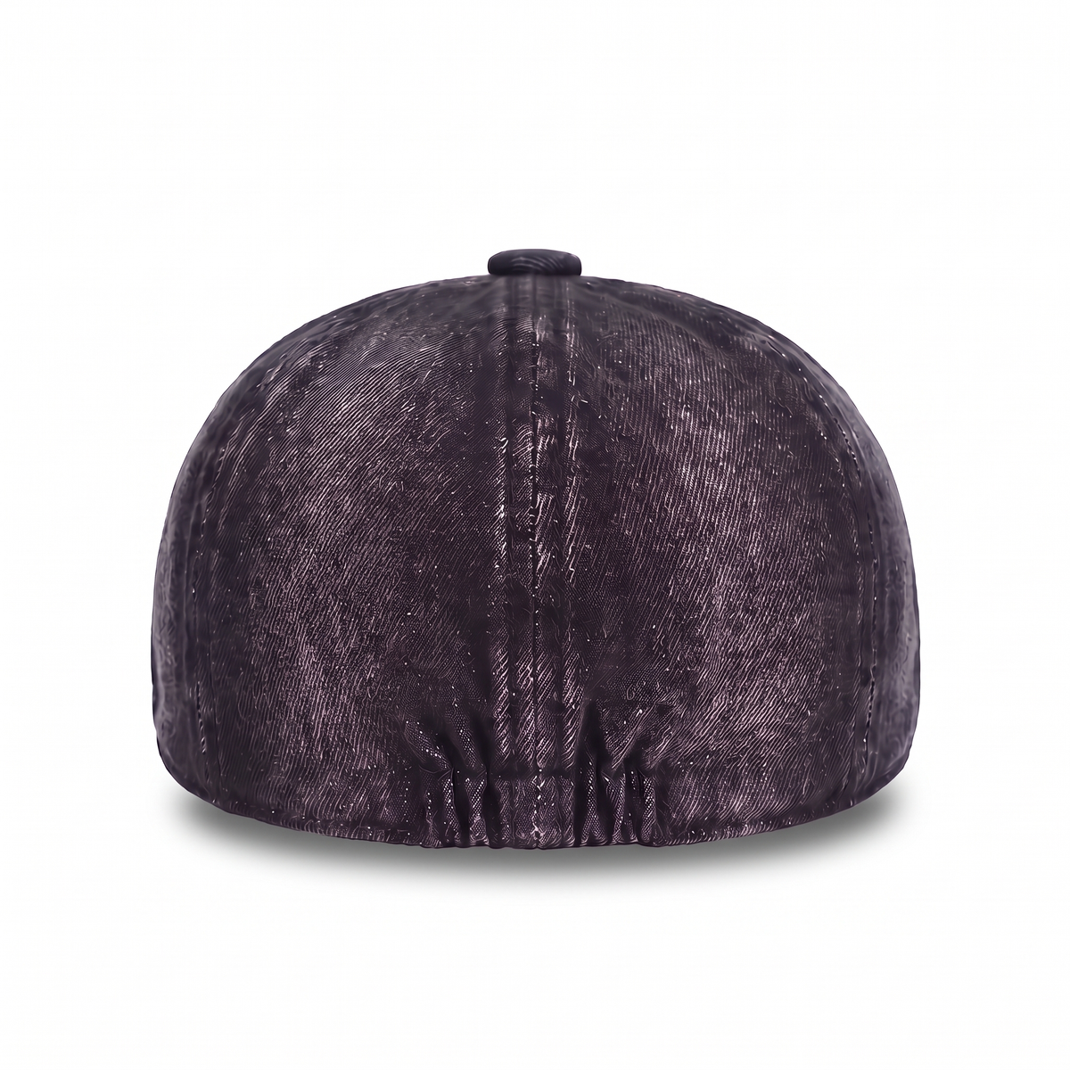 Newsboy cap in denim — MACHYNLLETH