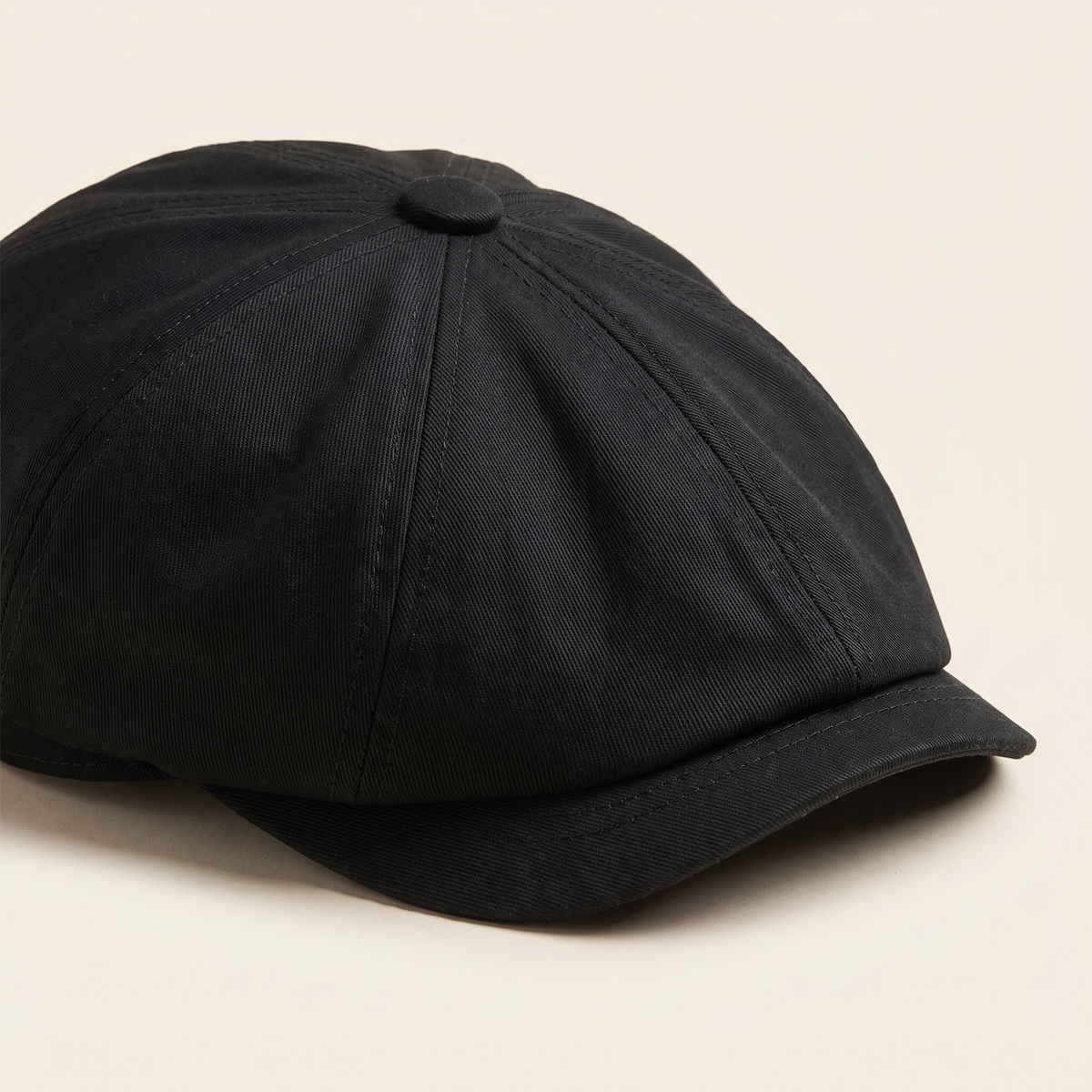 Newsboy cap in cotton — KNIGHTON