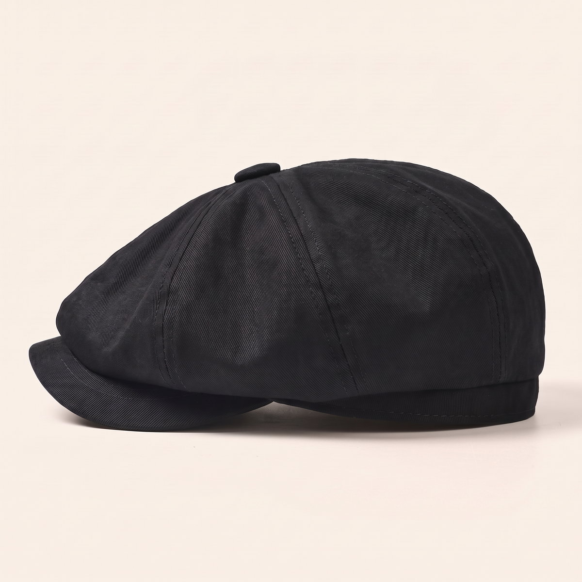 Newsboy cap in cotton — KNIGHTON