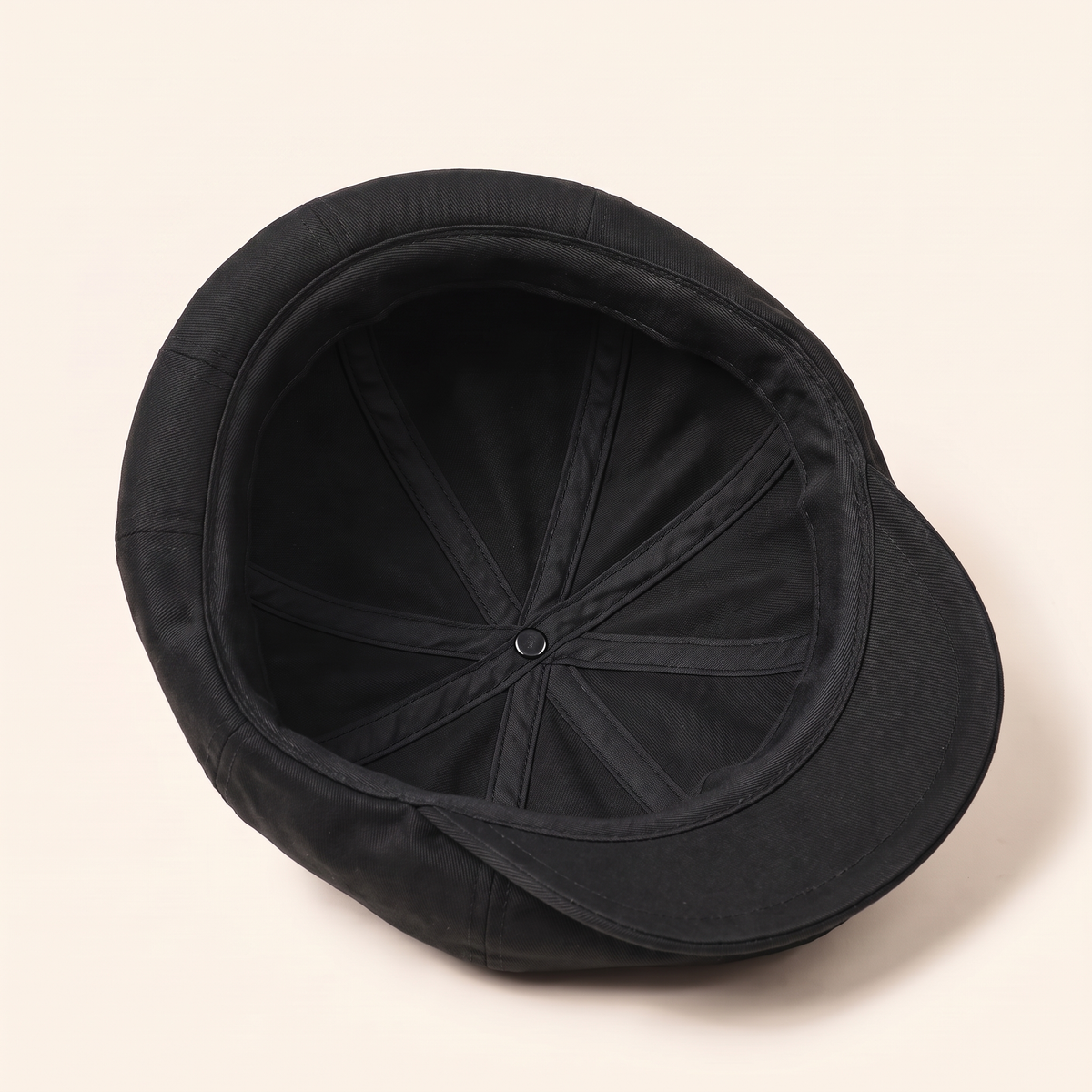 Newsboy cap in cotton — KNIGHTON