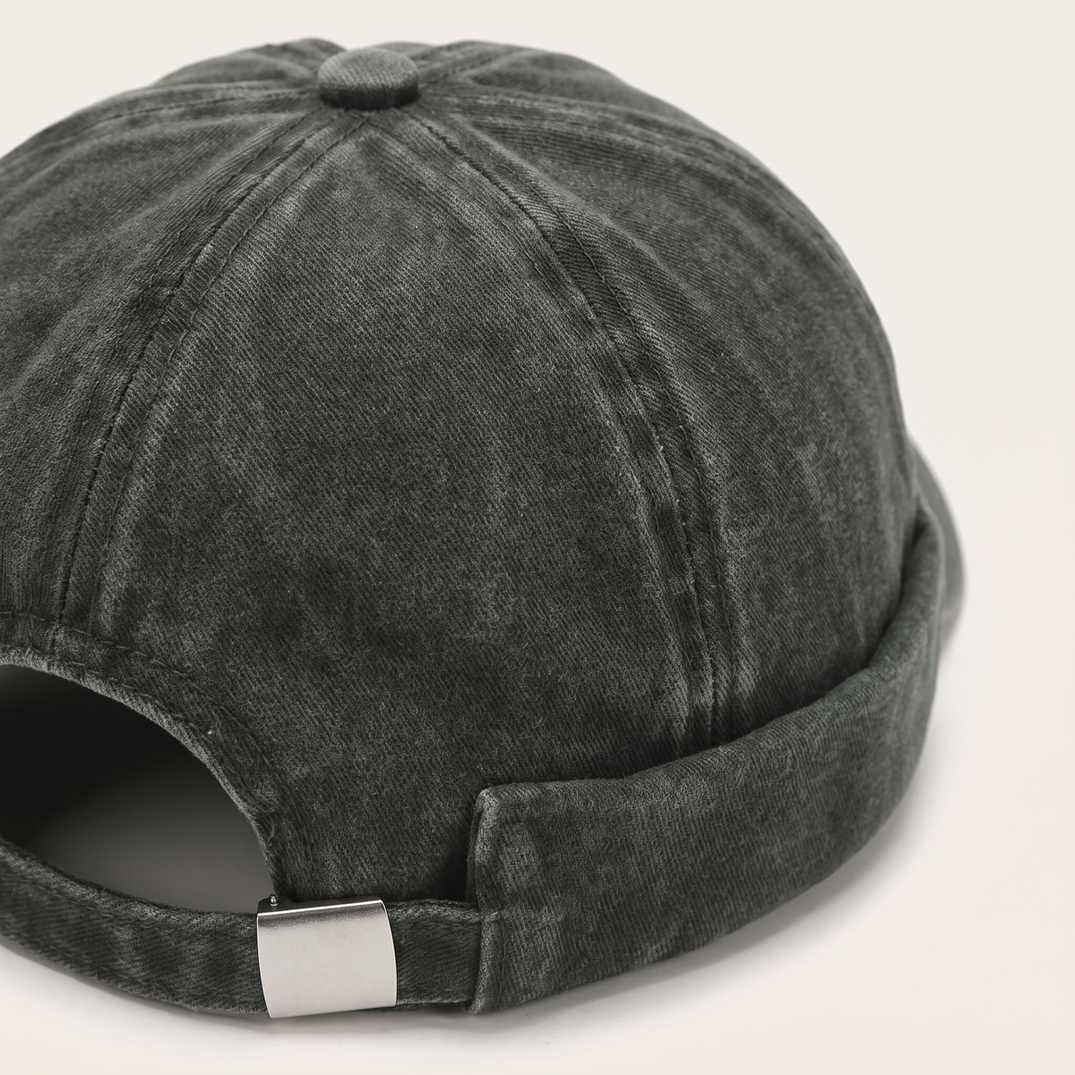 Docker cap in denim — PRESTEIGNE