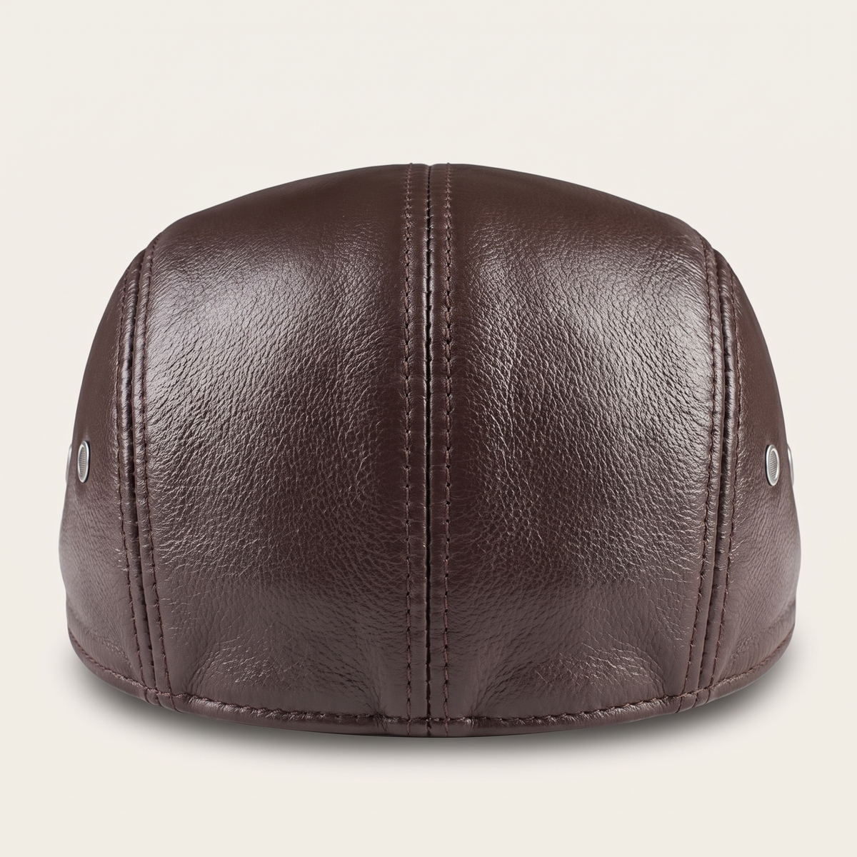 Ivy cap in leather — EVESHAM