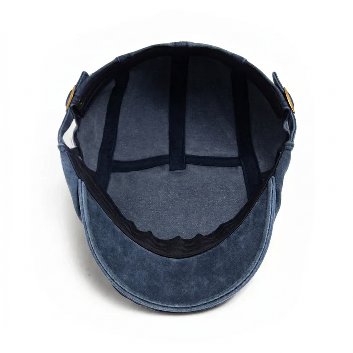 Flat cap in denim — WADEBRIDGE