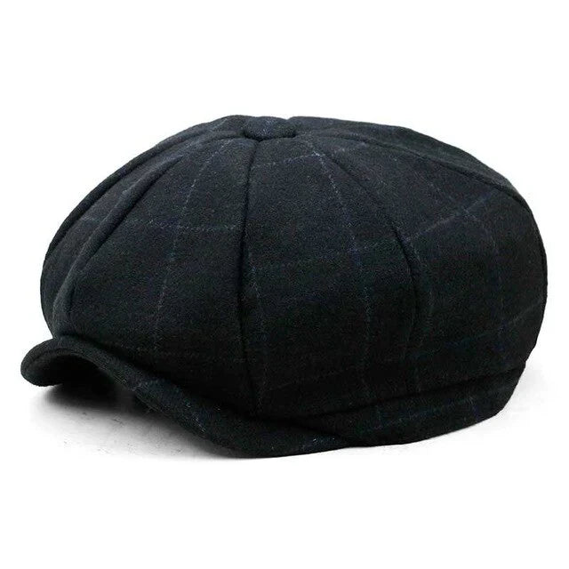 Newsboy cap in wool — ULVERSTON