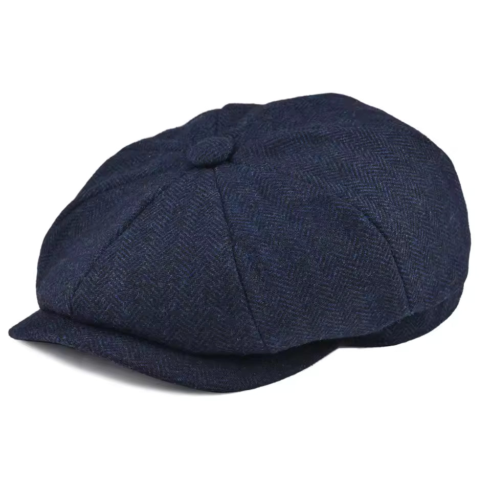 Newsboy cap in wool — ALSTON